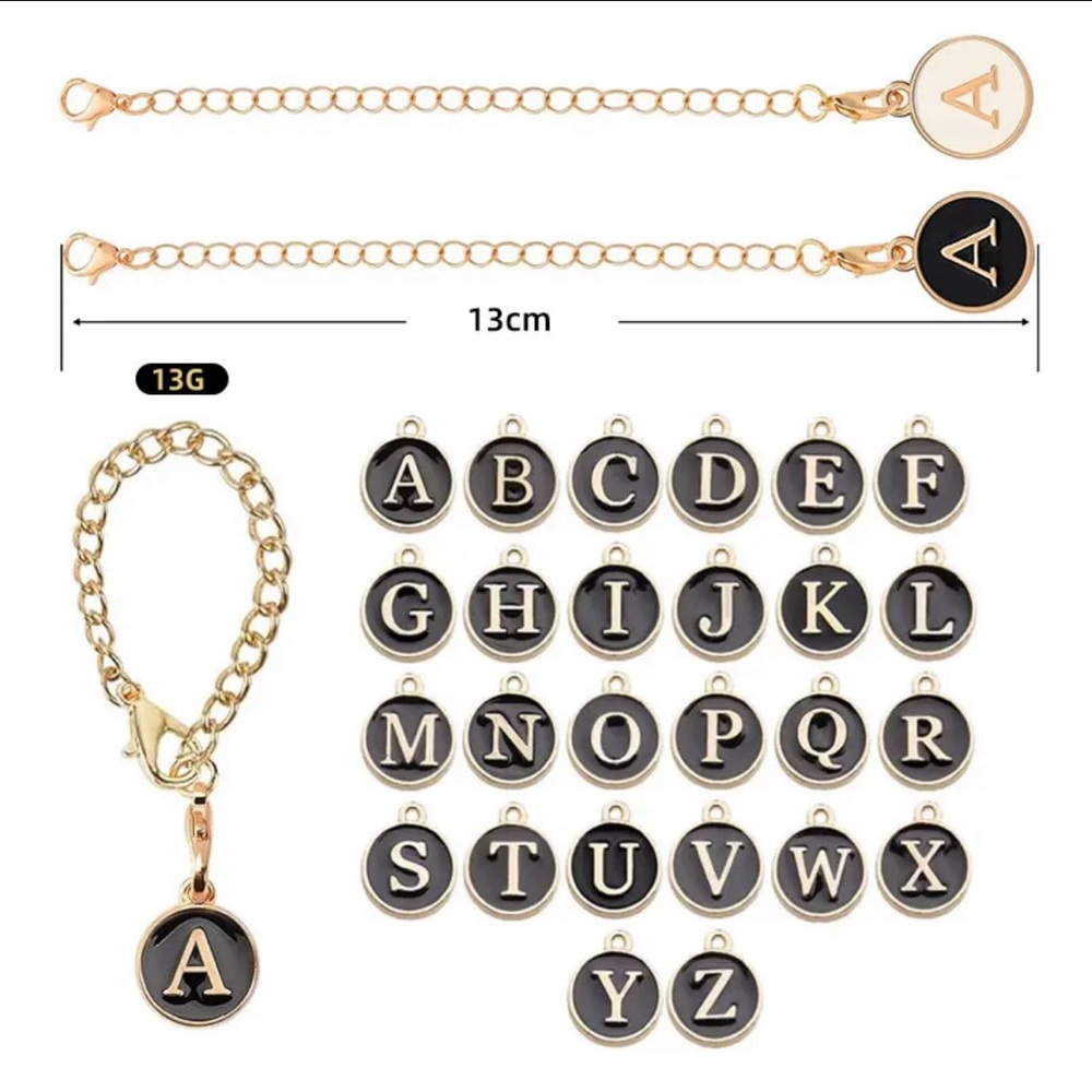 Water Bottle Letter Pendant available NOW!